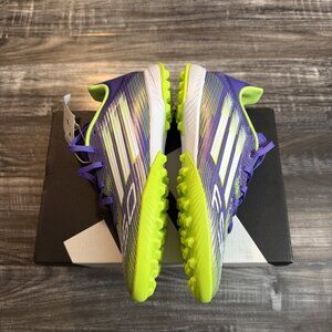 Adidas F50 League TF JH7724 Purple M 8.5 W9.5 Futsal Shoes Football Soccer Boots